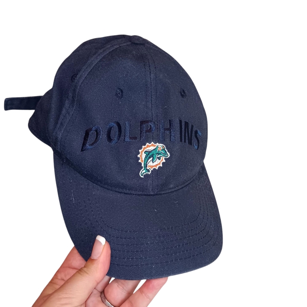 NFL Dolphins Youth Navey Ball Cap Snap Back